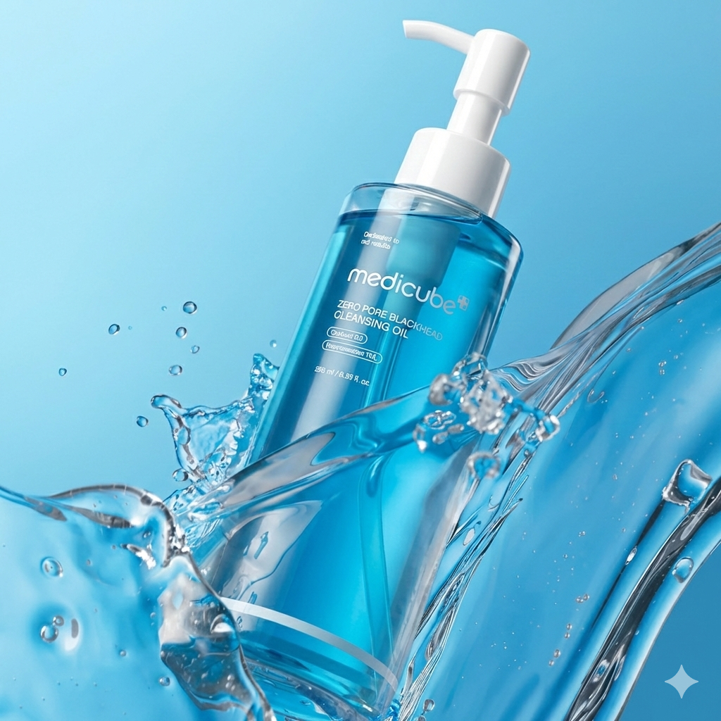 MEDICUBE - Huile nettoyante zéro point noir pour pores dilatés