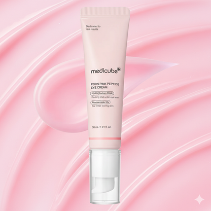 MEDICUBE - Crème contour des yeux aux peptides roses PDRN