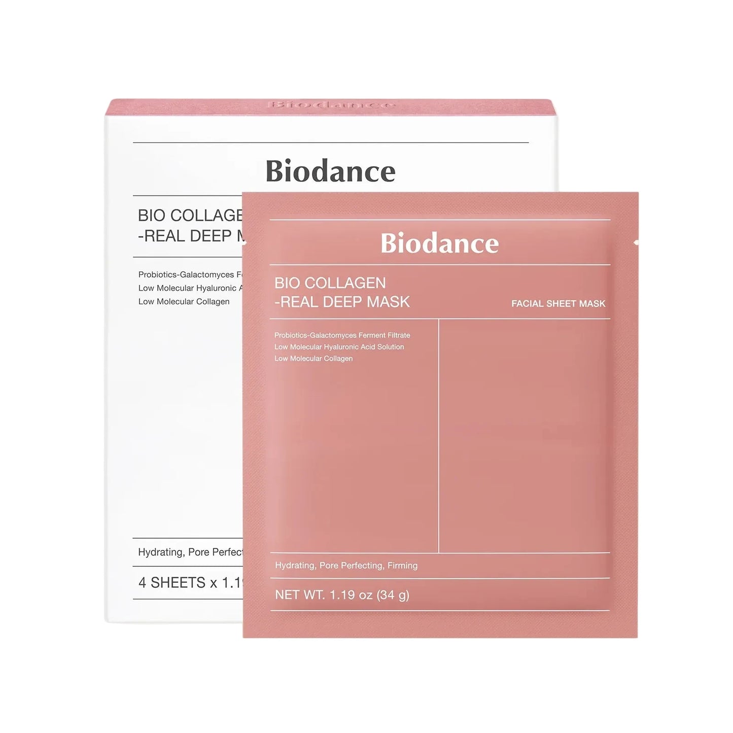 BIODANCE - Deep Bio collagen mask x4