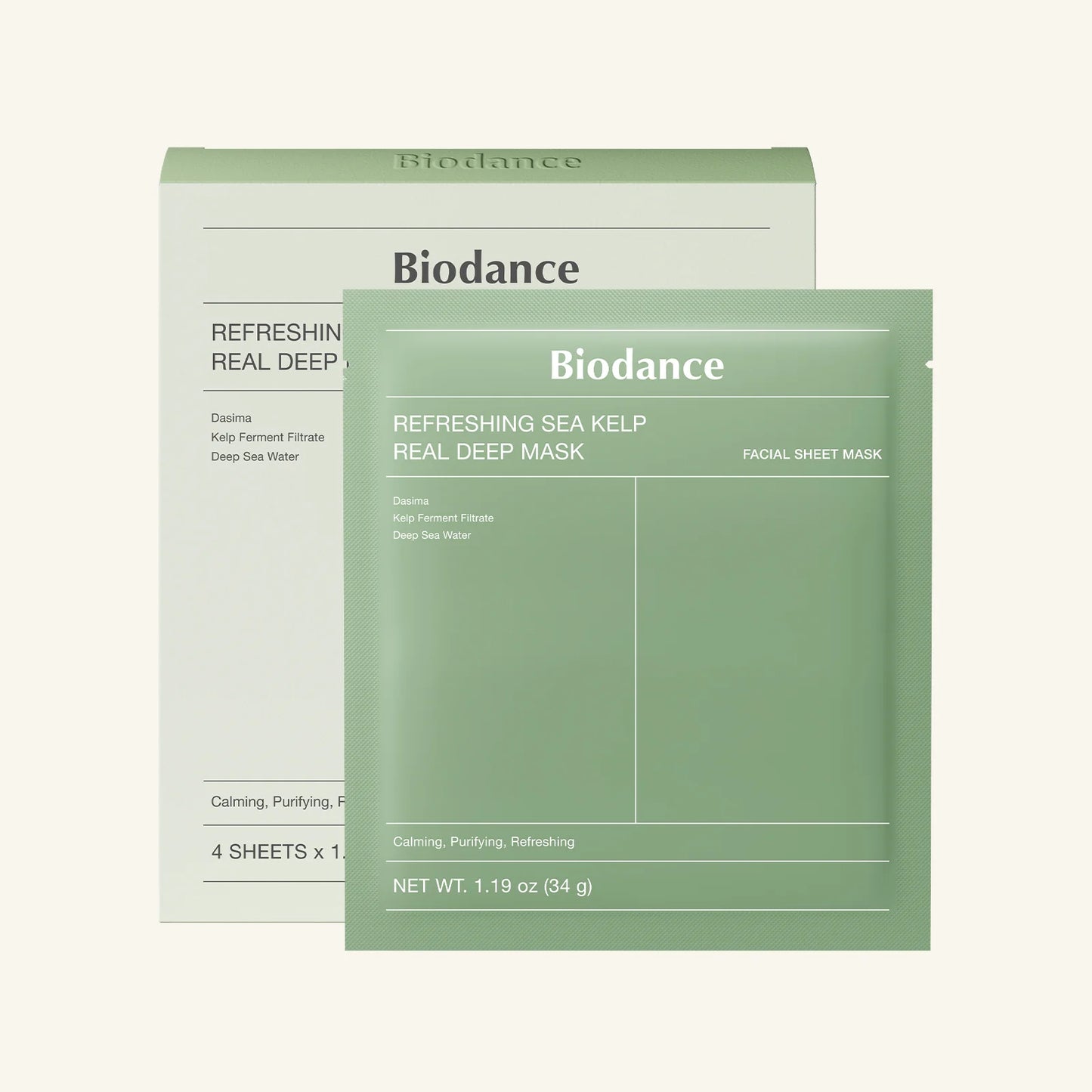 BIODANCE - Deep Bio collagen mask x4